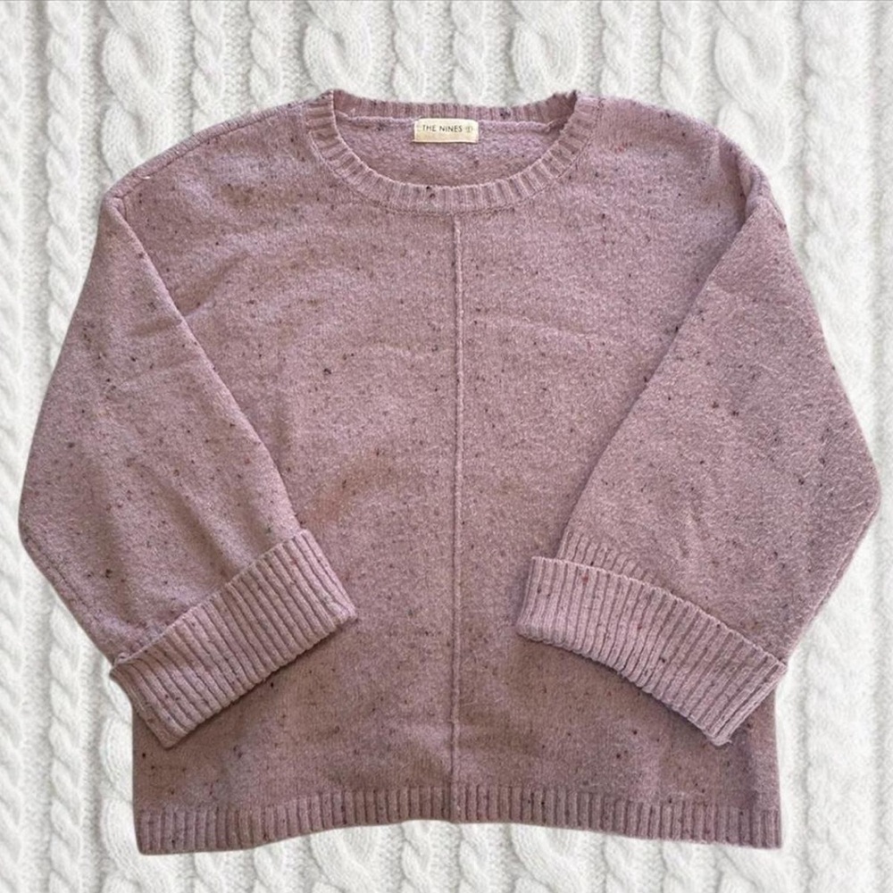 Urban Outfitters Mauve Crew Neck Sweater
